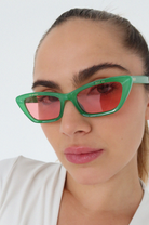 Blasé / Lime - INDY Sunglasses